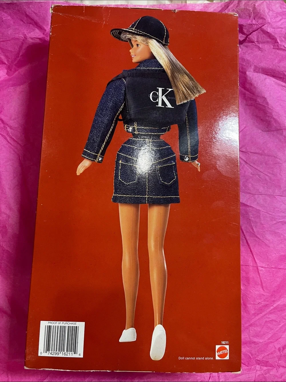 1996 Mattel Bloomingdale's Limited Edition Calvin Klein Jeans Barbie NRFB